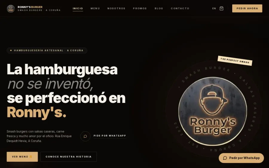 Captura de Ronny's Burger